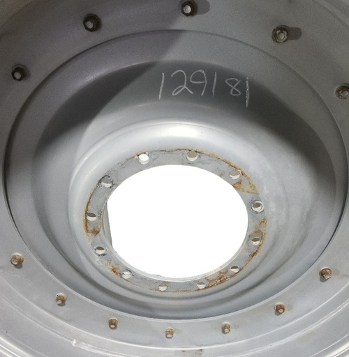 [NTS-129181] 12-Hole Stub Disc Center for 46"-54" Rim, Agco Corp Gray