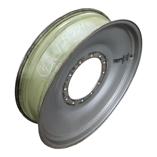 [NTS-129334] 10"W x 38"D, Case IH Silver Mist 12-Hole Spun Disc , -0.75" Offset