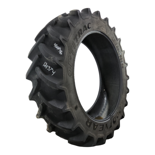 [129374] LSW480/70R46 Goodyear Farm Optitrac R-1W 174D 90%