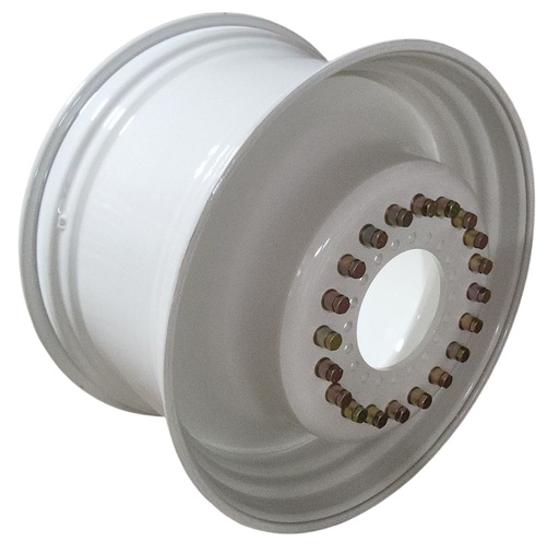 [NTS-129383] 27"W x 38"D, New Holland White 20-Hole Straddle Dual - Inside Main , 15.25" Offset