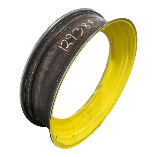 [NTS-129389] 10"W x 38"D, John Deere Yellow 12-Hole Stub Disc , 1.88" Offset