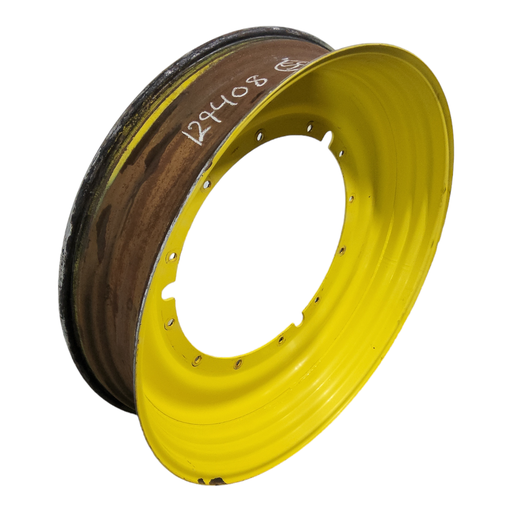 [NTS-129408] 12"W x 50"D, John Deere Yellow 12-Hole Stub Disc