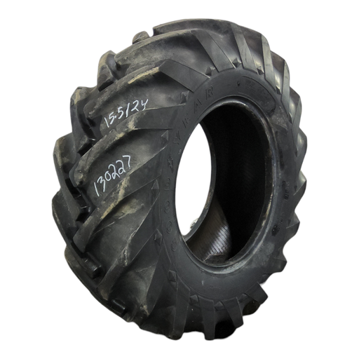 [130227] 15.5/80-24 Goodyear Farm Sure Grip Implement I-3 F (12 Ply), 70%