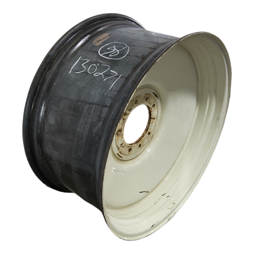 [NTS-130271] 18"W x 38"D, New Holland White 10-Hole Formed Plate , 0.38" Offset