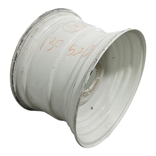 [NTS-130538] 20"W x 30"D, New Holland White 10-Hole Formed Plate , -2.81" Offset