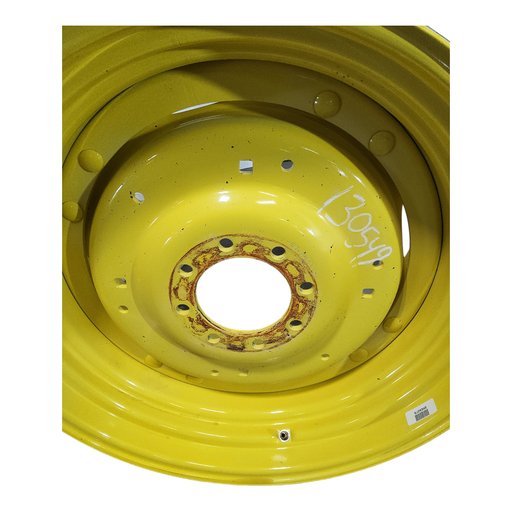 [NTS-130549] 8-Hole Stub Disc (groups of 2 bolts) Center for 30" Rim, John Deere Yellow