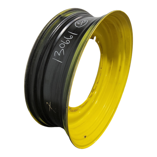 [NTS-130661] 16"W x 50"D, John Deere Yellow 12-Hole Stub Disc , -3.12" Offset