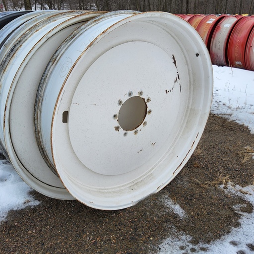 [NTS-130730] 10"W x 54"D, Ford / New Holland White 10-Hole Flat Plate , -2.25" Offset