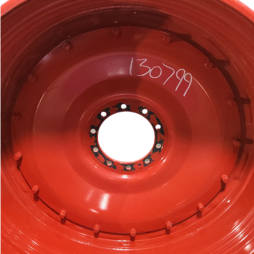 [NTS-130799] 10-Hole Stub Disc Center for 46"-54" Rim, Fendt/Agco Red