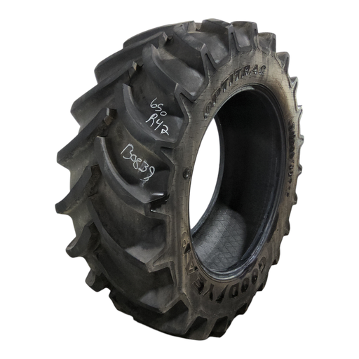 [130839] LSW650/60R42 Goodyear Farm Optitrac R-1W 168D 85%