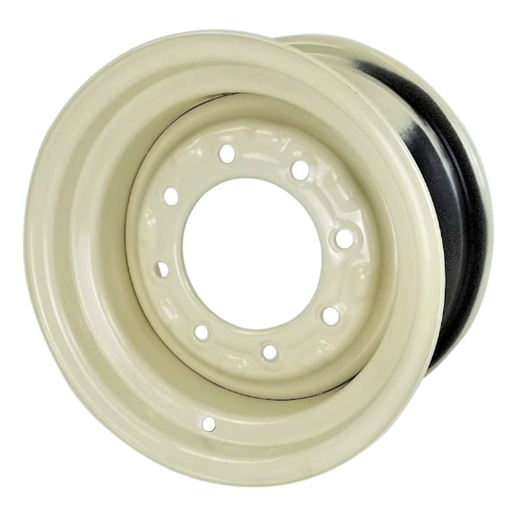 [150880] 8"W x 15"D, Off White 8-Hole Implement