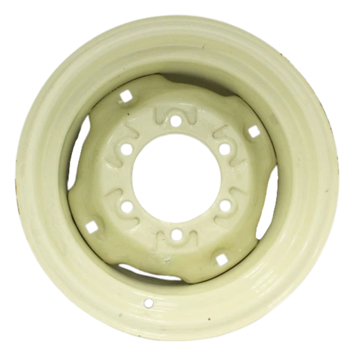 [107499] 6"W x 16"D, Off White 8-Hole Implement