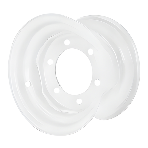 [007359] 6"W x 10"D, White 6-Hole Implement