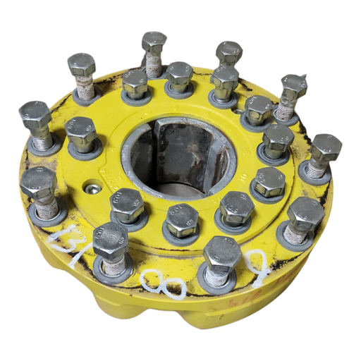 [NTS-131009] 10-Hole Wedg-Lok OE Style, 4.72" (120.02mm) axle, John Deere Yellow
