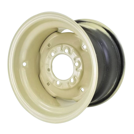 [131024] 11"W x 16.1"D, Off White 6-Hole Implement