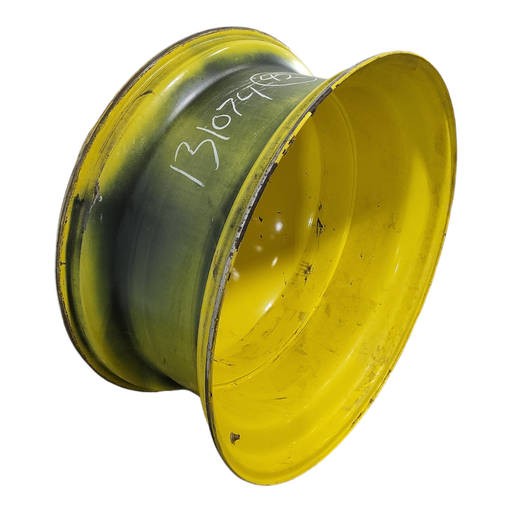 [NTS-131074] 18"W x 42"D, John Deere Yellow 10-Hole Dolly Dual-Inside , -15.38" Offset