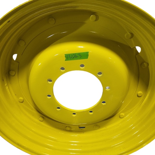 [NTS-131263] 10-Hole Stub Disc Center for 38"-54" Rim, John Deere Yellow