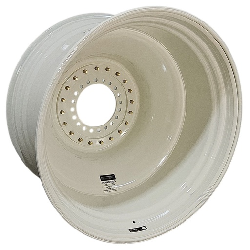 [NTS-131270] 23"W x 42"D, New Holland White 20-Hole Straddle Dual 2.0 - Inside Main , -14.5" Offset