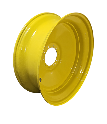 [NTS-131287] 16"W x 46"D, John Deere Yellow 10-Hole Formed Plate