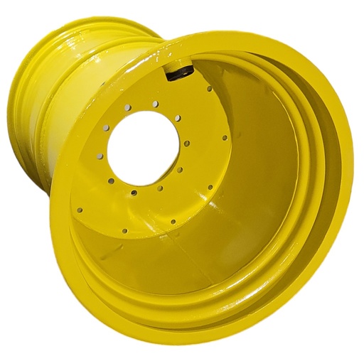 [NTS-131317] 44"W x 32"D, John Deere Yellow 10-Hole Flat Plate , -1.88" Offset