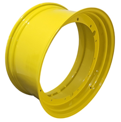 [NTS-131319] 18"W x 38"D, John Deere Yellow 12-Hole Stub Disc , 3.12" Offset