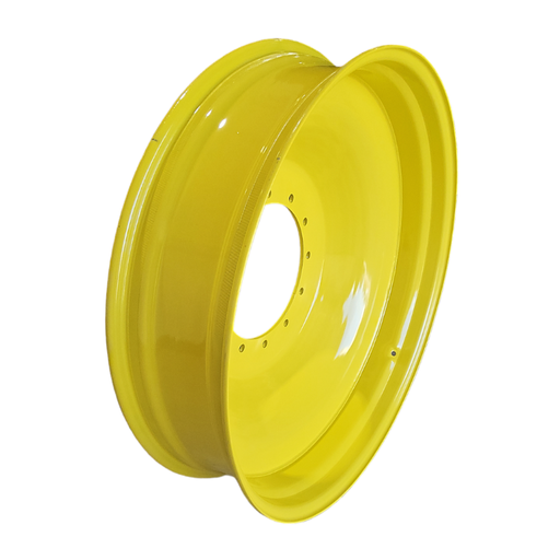 [NTS-131378] 10"W x 42"D, John Deere Yellow 12-Hole Spun Disc , -7.25" Offset