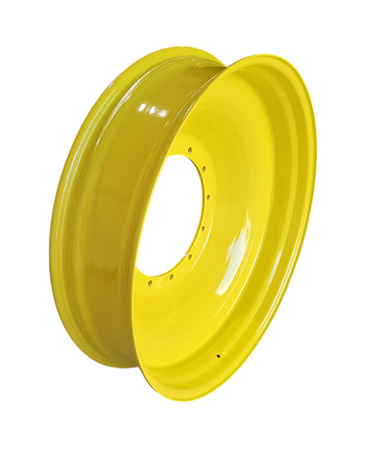 [131379] 10"W x 42"D, John Deere Yellow 12-Hole Spun Disc