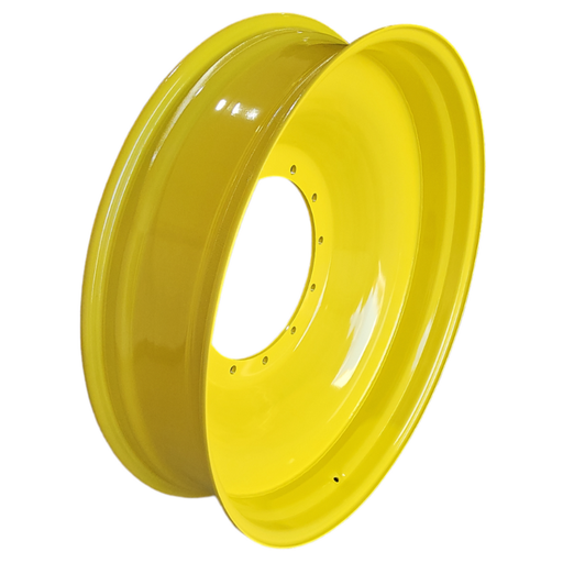 [NTS-131379] 10"W x 42"D, John Deere Yellow 12-Hole Spun Disc , -7.25" Offset