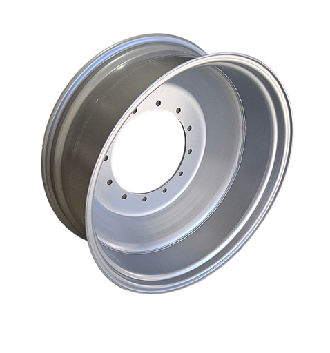 [NTS-131386] 13"W x 34"D, Case IH Silver Mist 12-Hole Spun Disc , -7.25" Offset