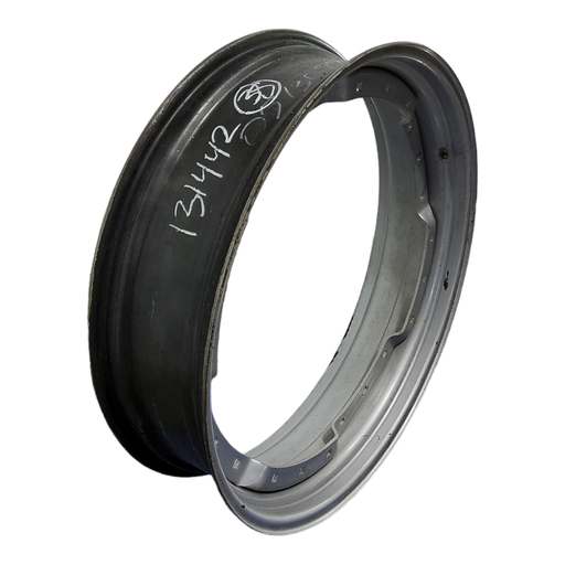 [NTS-131442] 10"W x 38"D, Case IH Silver Mist 12-Hole Waffle Wheel (Groups of 3 bolts)