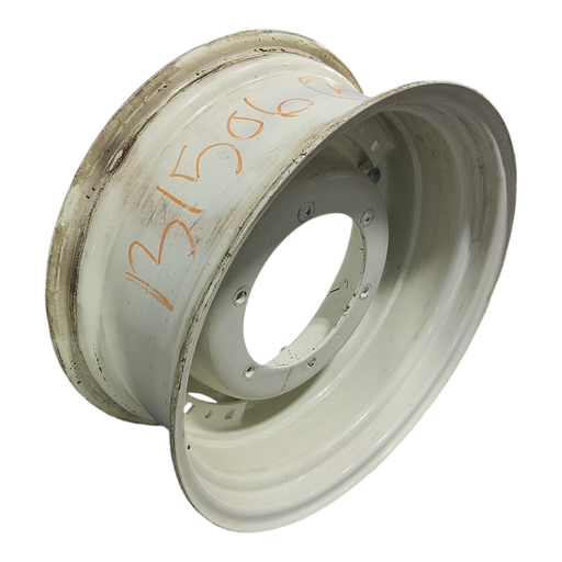 [NTS-131506] 10"W x 24"D, Ford / New Holland White 8-Hole Waffle Wheel (Groups of 3 bolts)
