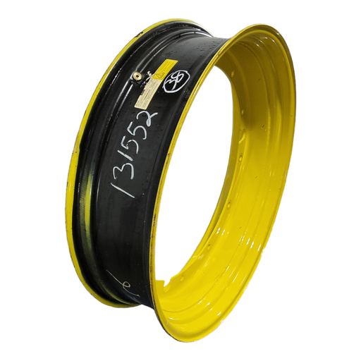 [NTS-131552] 10"W x 38"D, John Deere Yellow 12-Hole Stub Disc , 1.88" Offset