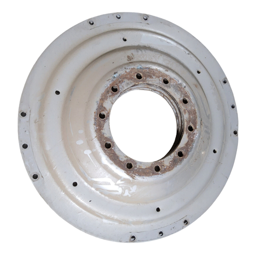 [CTR22270C] 10-Hole Waffle Disc (Groups of 3 Bolts) Center for 38"-54" Rim, Case IH Silver Mist