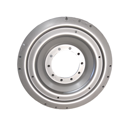 [CTR22270A] 10-Hole Waffle Wheel (Groups of 3 bolts) Center for 38"-54" Rim, Case IH Silver Mist