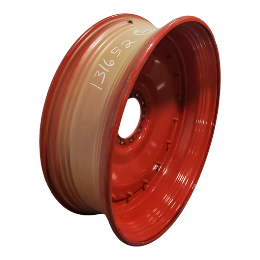 [NTS-131652] 15"W x 50"D, Fendt/Agco Red 16-Hole Stub Disc , 3.38" Offset