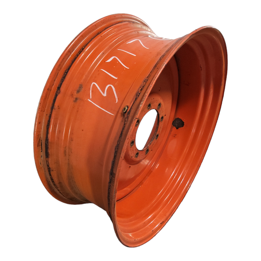 [NTS-131717] 15"W x 38"D, Kubota Orange 8-Hole Formed Plate