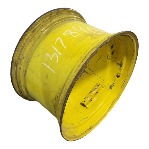 [NTS-131784] 15"W x 24"D, John Deere Yellow 8-Hole Rim with Clamp/U-Clamp (groups of 2 bolts)