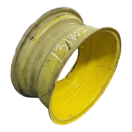 [NTS-131802] 9"W x 18"D, John Deere Yellow 8-Hole Flat Plate , 1.62" Offset