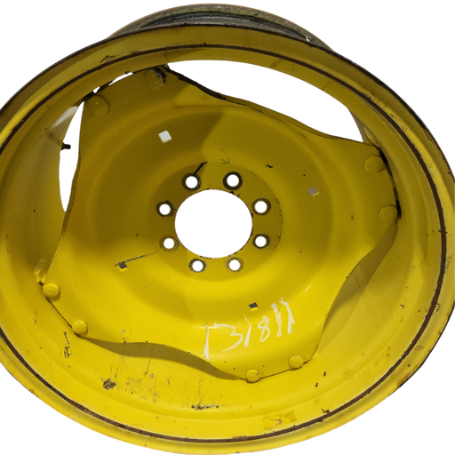 [NTS-131811] 8-Hole Clamp/Loop Style (groups of 2 bolts) Center for 28"-30" Rim, John Deere Yellow