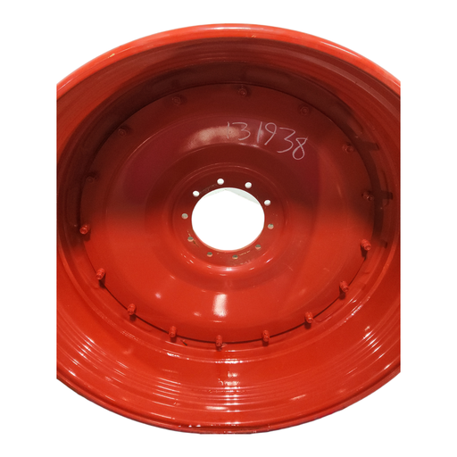 [131938] 10-Hole Stub Disc Center for 46"-54" Rim, Fendt/Agco Red