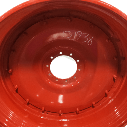 [131938] 10-Hole Stub Disc Center for 46"-54" Rim, Fendt/Agco Red