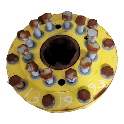 [NTS-131993] 10-Hole Wedg-Lok HD Style, 4.72" (120.02mm) axle, John Deere Yellow