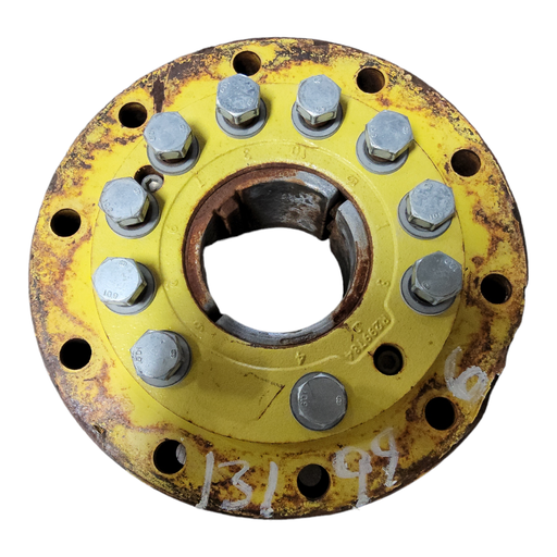 [131996] 10-Hole Wedg-Lok OE Style, 4.72" (120.02mm) axle, John Deere Yellow