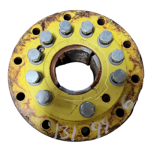 [NTS-131996] 10-Hole Wedg-Lok OE Style, 4.72" (120.02mm) axle, John Deere Yellow