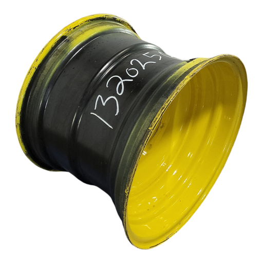 [NTS-132025] 20"W x 26"D, John Deere Yellow 10-Hole Formed Plate , 0.62" Offset