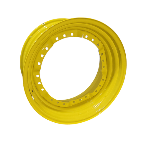 [NTS-132045] 15"W x 30"D, John Deere Yellow 12-Hole Waffle Wheel (Groups of 3 bolts)