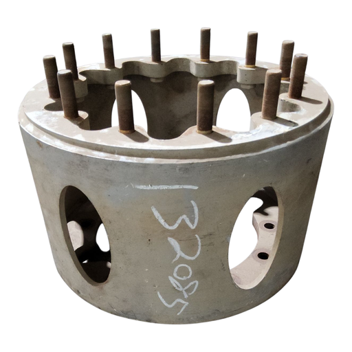 [NTS-132085] 12 to 12-Hole 13.5"L FWD Spacer, Agco Corp Gray