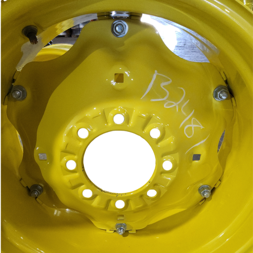 [NTS-132481] 8-Hole Clamp/Loop Style Center for 24" Rim, John Deere Yellow