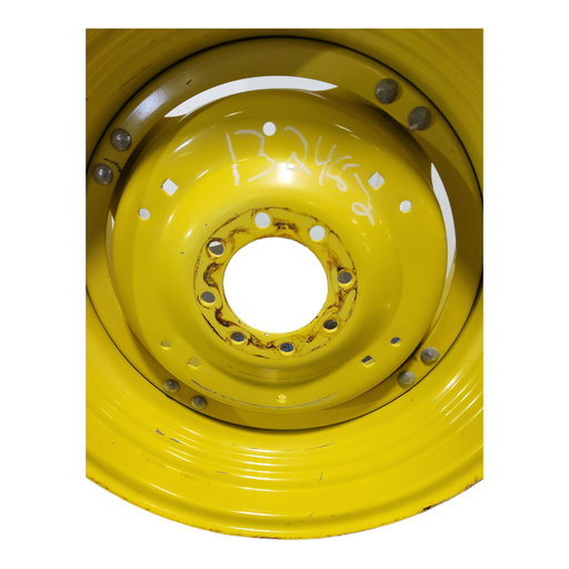 [132482] 8-Hole Stub Disc (groups of 2 bolts) Center for 30" Rim, John Deere Yellow