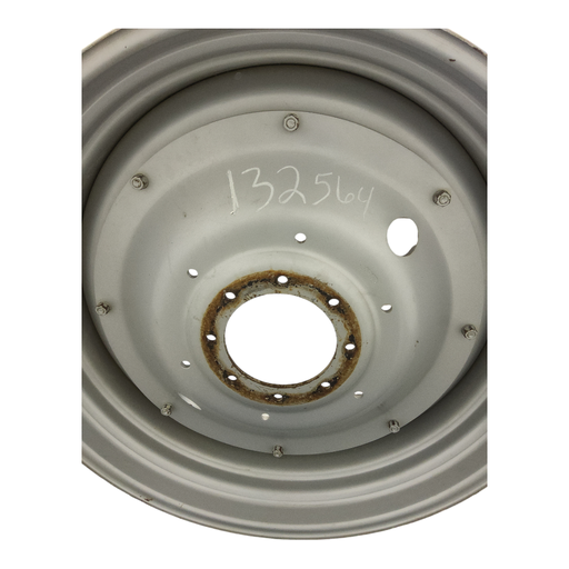 [132564] 8-Hole Stub Disc Center for 38"-54" Rim, Case IH Silver Mist